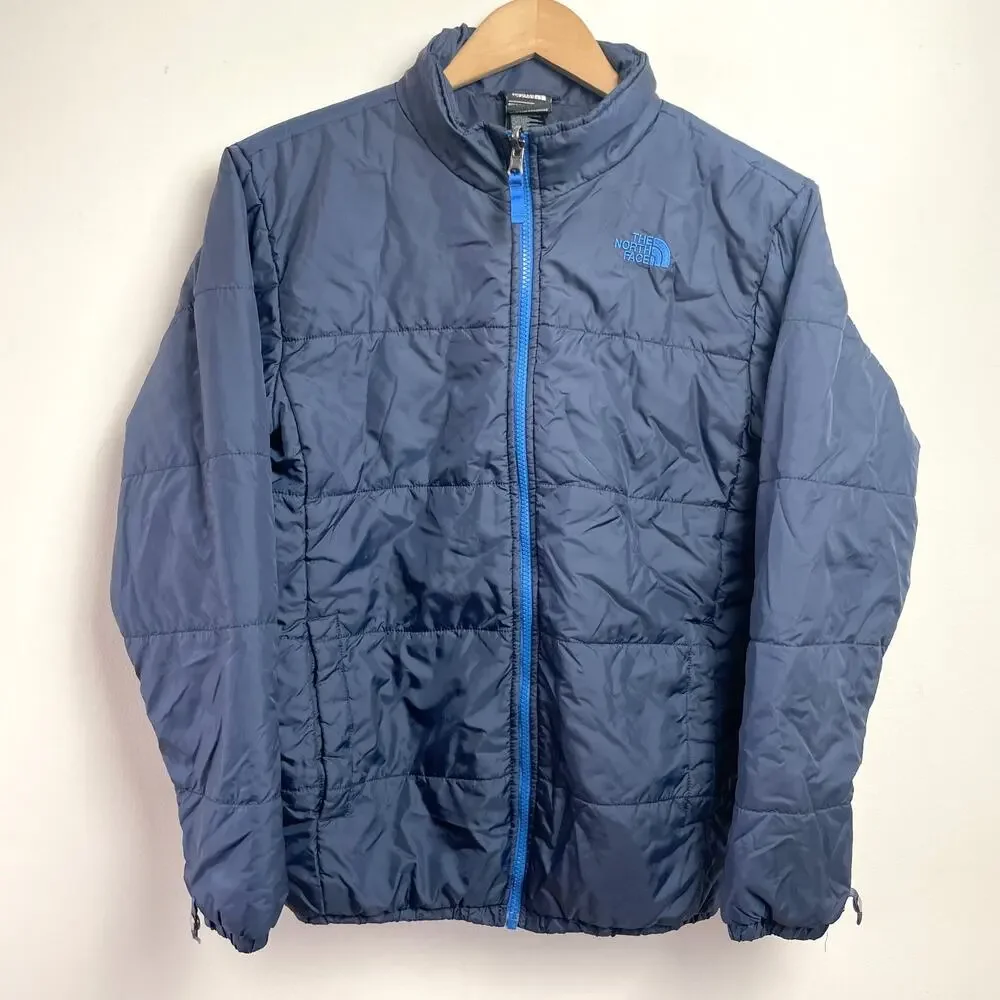 The North Face‎ Youth Packable Puffer XL Navy Blue Lightweight Outdoors Gorpcore